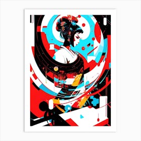 Geisha 88 Art Print