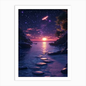 Starry Night 81 Art Print