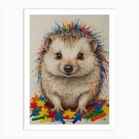 Hedgehog 26 Art Print