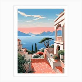Italian Villa Art Print