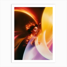 Fire And Flames Art Print