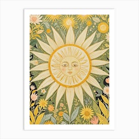 Sun In The Sun Art Print