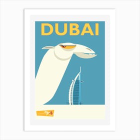 Fly Aeromundo Dubai Art Print