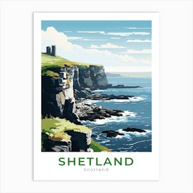 Scotland Shetland Travel 1 Art Print