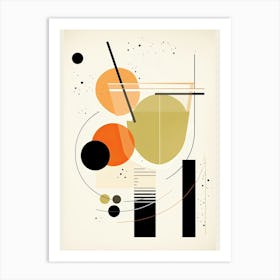 Mid Century Modern Moscow Mule Floral Infusion Cocktail 1 Art Print