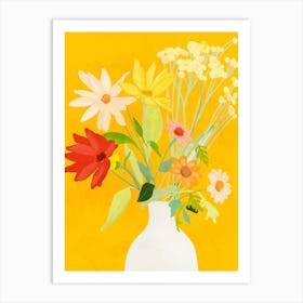 Bouquet Of Flowers 4 Art Print