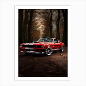 Ford Mustang 21 Art Print