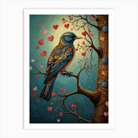 Bird In A Tree Art Print