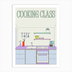 Cooking Class Art Print