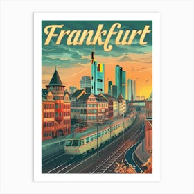 Frankfurt Art Print