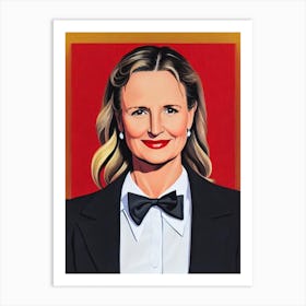 Helen Hunt Illustration Movies Art Print