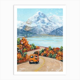 Road Trip Art Print