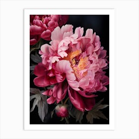 Pink Peonies 8 Art Print