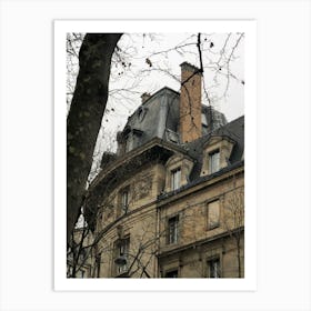 Building In Paris Art Print