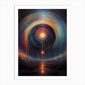 'Shining Light' 1 Art Print