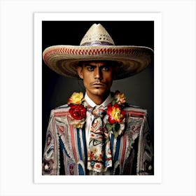 Mexican Man Mexican life Art Print