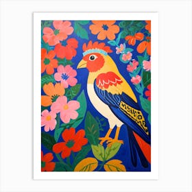 Bird In The Garden 1 Art Print