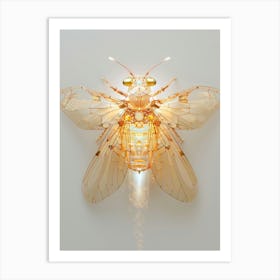 Bee Sculpture 2 Art Print