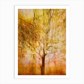 The Sentinel Of Autumn Art Print