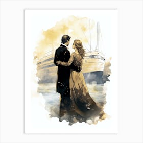 Titanic Movie Poster 1 Art Print