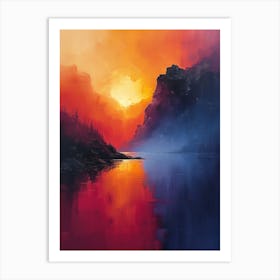 Sunset Ii Canvas Print Art Print