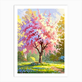 Cherry Blossom Tree 10 Art Print