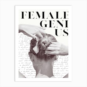 female genius Art Print