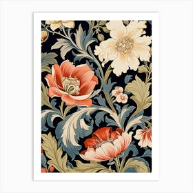 Floral Pattern 102 Art Print