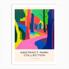 Abstract Park Collection Poster Yoyogi Park Hanoi 2 Art Print