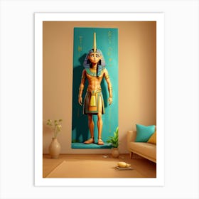 Pharaoh Art Print