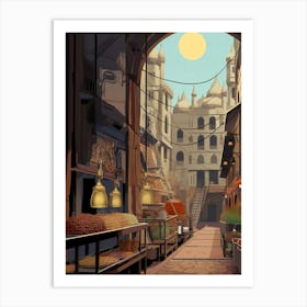 Spice Bazaar Art Deco 5 Art Print