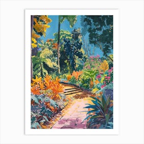 Battersea Park London Parks Garden 1 Painting Art Print