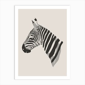 zebra Art Print