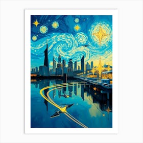 Starry Night 226 Affiche