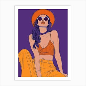 Fashion Illustration 28 Art Print