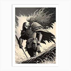 Lord Of The Rings 5 Art Print