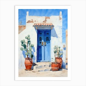 Blue Door 25 Art Print