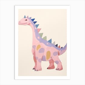 Nursery Dinosaur Art Styracosaurus 4 Art Print