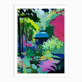 Vandusen Botanical Garden, Canada Abstract Still Life Art Print