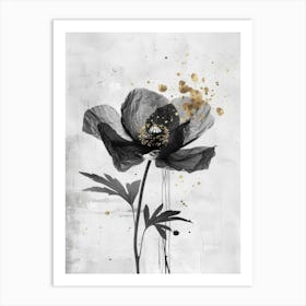 Black And Gold Canvas Print 22 Art Print