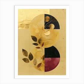 'Gold Leaf' 1 Art Print