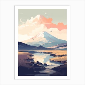 Cotopaxi National Park Ecuador 2 Hiking Trail Landscape Art Print