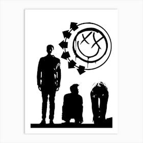 Blink 182 music Art Print