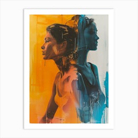 'Two Women' Art Print