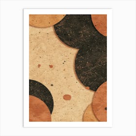 Abstract Circles 129 Art Print