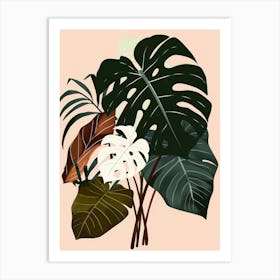 Tropical Leaves 156 Art Print