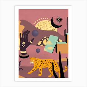 Lands Of The Cheetah 2 Art Print