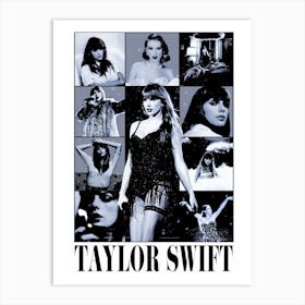 Taylor Swift 8 Art Print