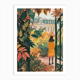 In The Garden Tuileries Garden France 4 Art Print