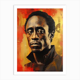 Don Cheadle (2) Art Print